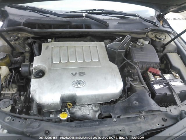 4T1BK46K97U024847 - 2007 TOYOTA CAMRY NEW GENERAT LE/XLE/SE BLACK photo 10