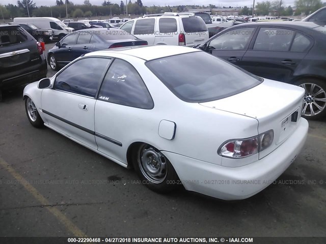 2HGEJ1239SH527079 - 1995 HONDA CIVIC EX WHITE photo 3