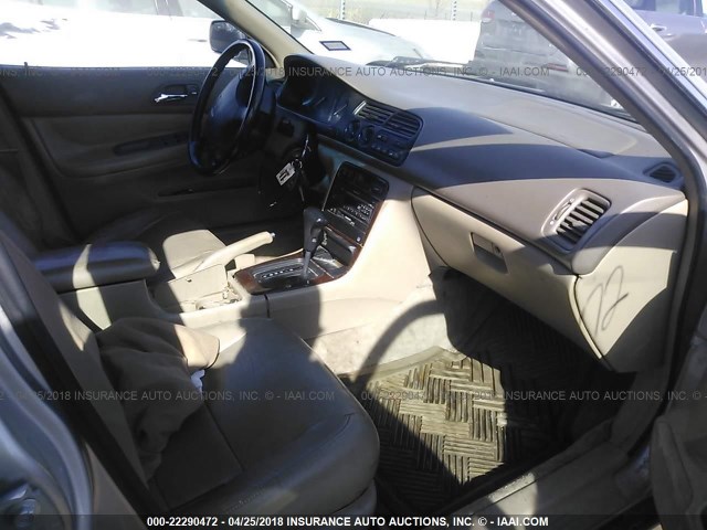 1HGCD5604VA106816 - 1997 HONDA ACCORD SE SILVER photo 5