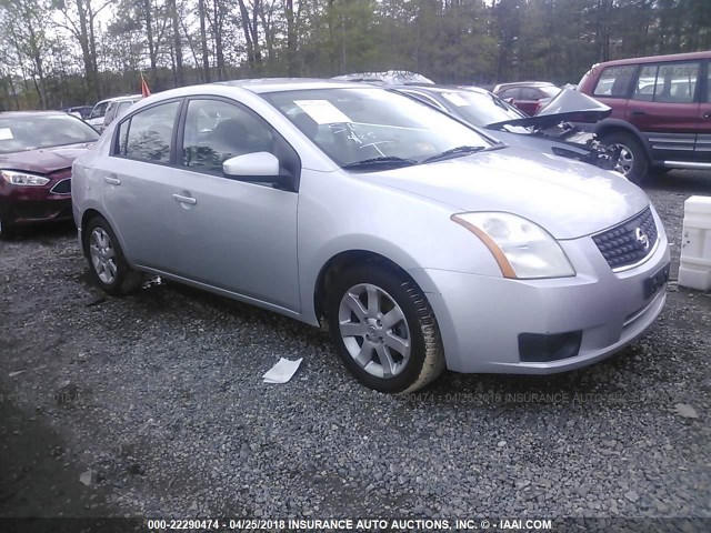 3N1AB61E27L677014 - 2007 NISSAN SENTRA 2.0/2.0S/2.0SL SILVER photo 1