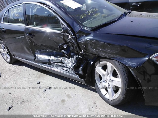 1G1ZG57N484254521 - 2008 CHEVROLET MALIBU LS შავი ფოტო 6