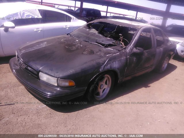 1G1BL52P6TR135452 - 1996 CHEVROLET CAPRICE / IMPALA CLASSIC/SS 黑色 照片 2