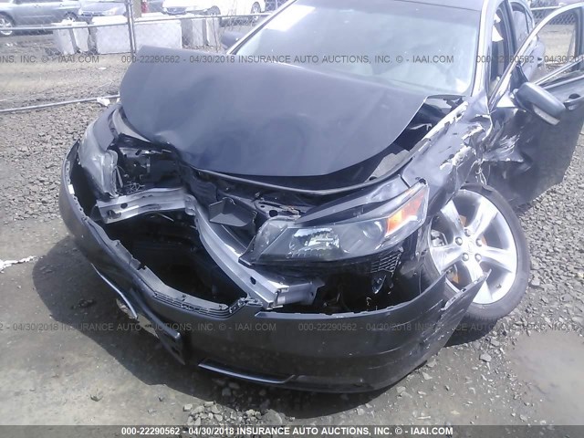 19UUA9F56CA006181 - 2012 ACURA TL GRAY photo 6