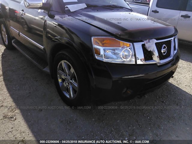 5N1BA0ND5BN615212 - 2011 NISSAN ARMADA SV/SL/PLATINUM BLACK photo 1