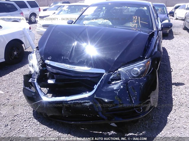 1C3CCBBG3DN754629 - 2013 CHRYSLER 200 TOURING BLACK photo 6