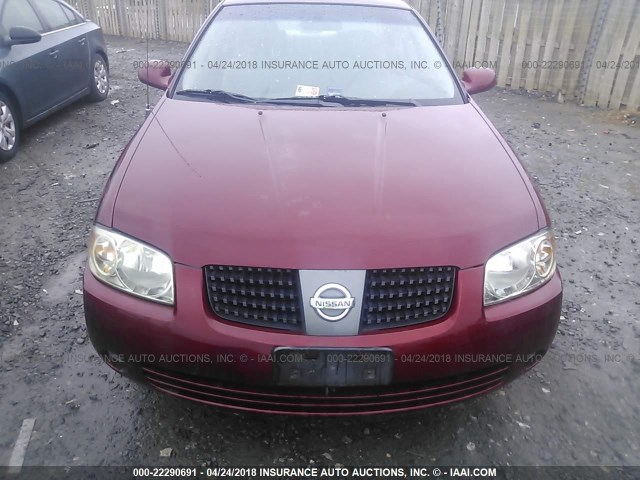 3N1CB51D44L836945 - 2004 NISSAN SENTRA 1.8/1.8S RED photo 6