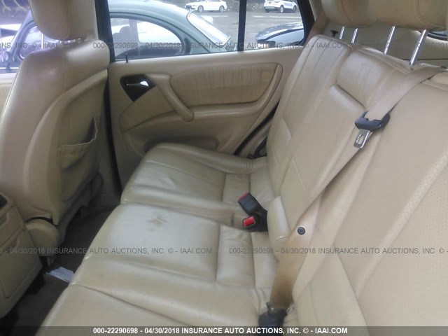 4JGAB72E5YA182991 - 2000 MERCEDES-BENZ ML 430 勃艮第红 照片 8