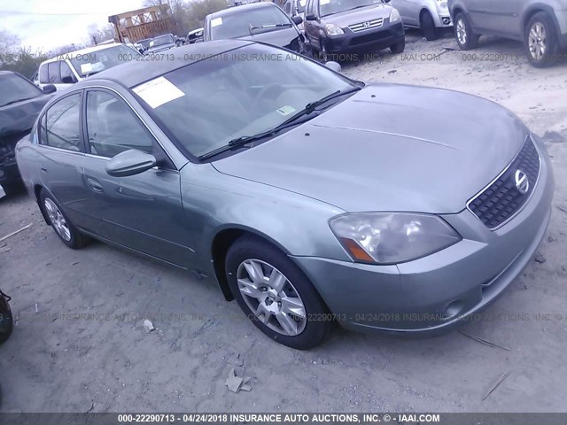 1N4AL11D86C242874 - 2006 NISSAN ALTIMA S/SL GREEN photo 1