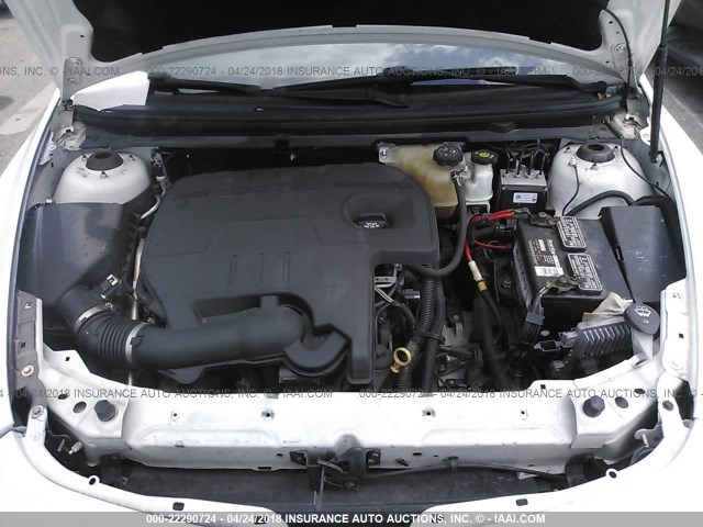 1G1ZC5EU0BF399900 - 2011 CHEVROLET MALIBU 1LT 白色 照片 10