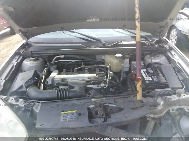 1G1ZS57FX7F264948 - 2007 CHEVROLET MALIBU LS SILVER photo 10