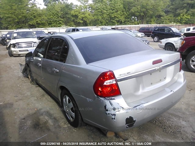 1G1ZS57FX7F264948 - 2007 CHEVROLET MALIBU LS SILVER photo 3