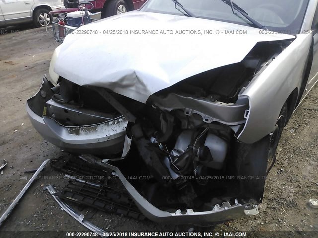1G1ZS57FX7F264948 - 2007 CHEVROLET MALIBU LS SILVER photo 6