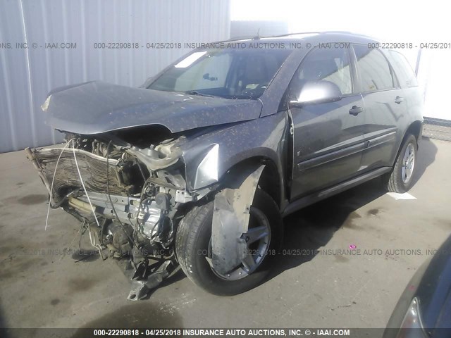 2CNDL63F366004924 - 2006 CHEVROLET EQUINOX LT GRAY photo 2