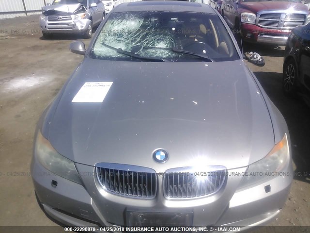 WBAVD53548A285125 - 2008 BMW 335 XI BROWN photo 6