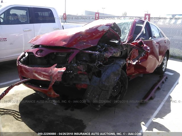 4T1BF3EK7AU097660 - 2010 TOYOTA CAMRY SE/LE/XLE RED photo 6