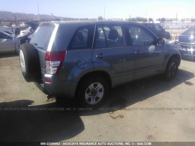 JS3TD941364101836 - 2006 SUZUKI GRAND VITARA  GRAY photo 4