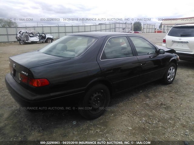 4T1BG22K61U104044 - 2001 TOYOTA CAMRY CE/LE/XLE 黑色 照片 4