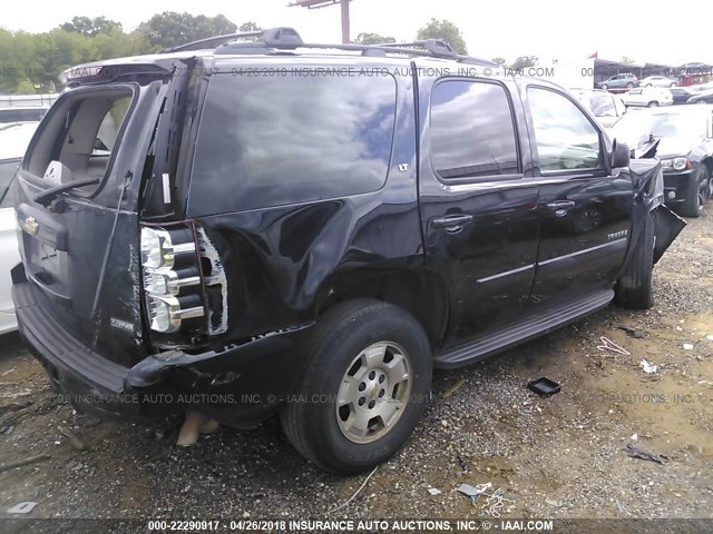 1GNFC13068R157386 - 2008 CHEVROLET TAHOE C1500 BLACK photo 4