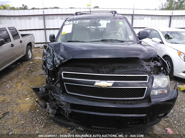 1GNFC13068R157386 - 2008 CHEVROLET TAHOE C1500 BLACK photo 6