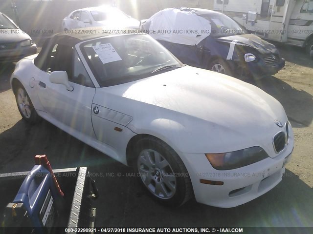 4USCH9331XLF80798 - 1999 BMW Z3 2.3 WHITE photo 1