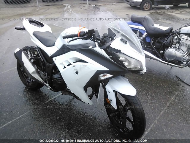 JKAEX8A1XFDA22027 - 2015 KAWASAKI EX300 A WHITE photo 1