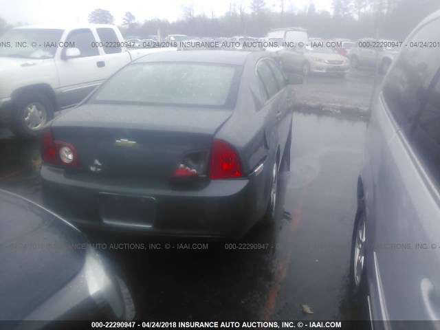 1G1ZH57B384242900 - 2008 CHEVROLET MALIBU 1LT GRAY photo 4