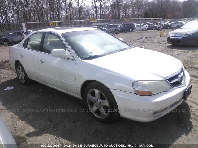 19UUA56943A074457 - 2003 ACURA 3.2TL TYPE-S WHITE photo 1