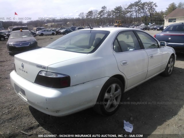 19UUA56943A074457 - 2003 ACURA 3.2TL TYPE-S WHITE photo 4