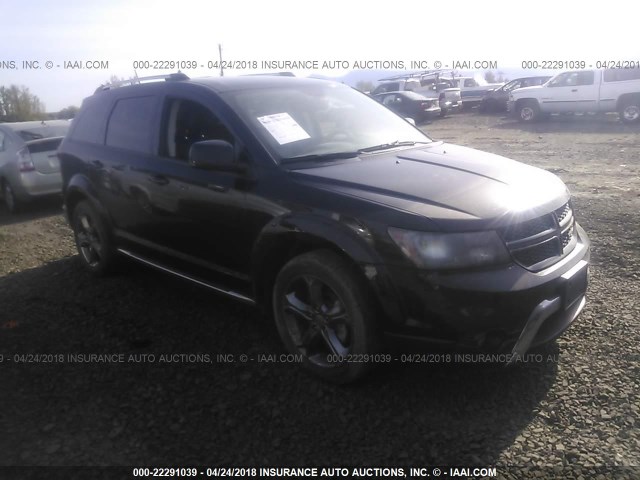 3C4PDDGG7GT227857 - 2016 DODGE JOURNEY CROSSROAD BLACK photo 1