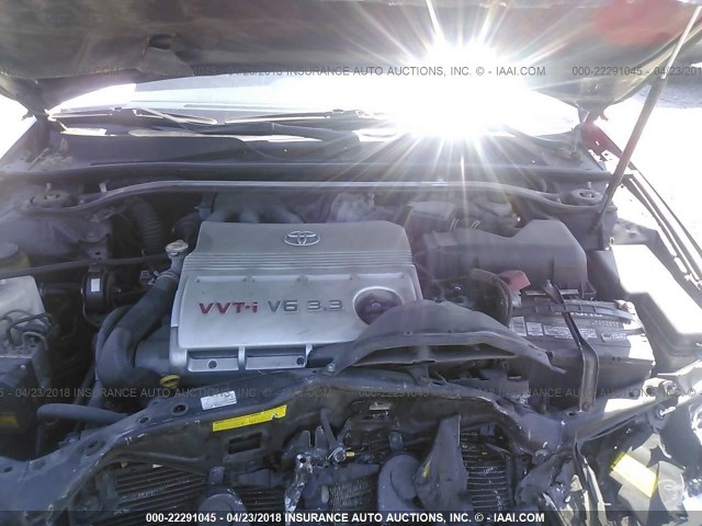 4T1FA38P57U112558 - 2007 TOYOTA CAMRY SOLARA SE/SLE შავი ფოტო 10