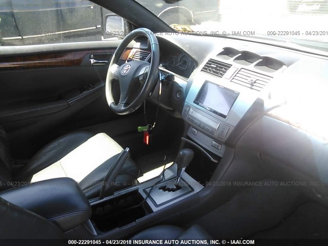 4T1FA38P57U112558 - 2007 TOYOTA CAMRY SOLARA SE/SLE შავი ფოტო 5