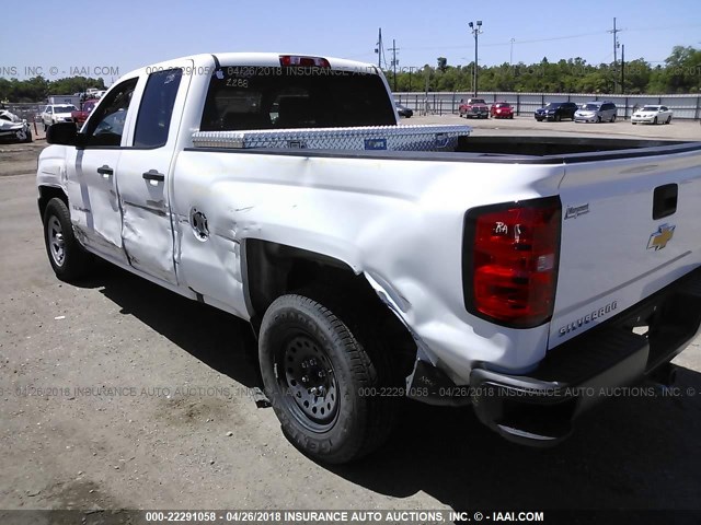 1GCRCNEC2HZ352373 - 2017 CHEVROLET SILVERADO C1500/C1500  LS WHITE photo 3