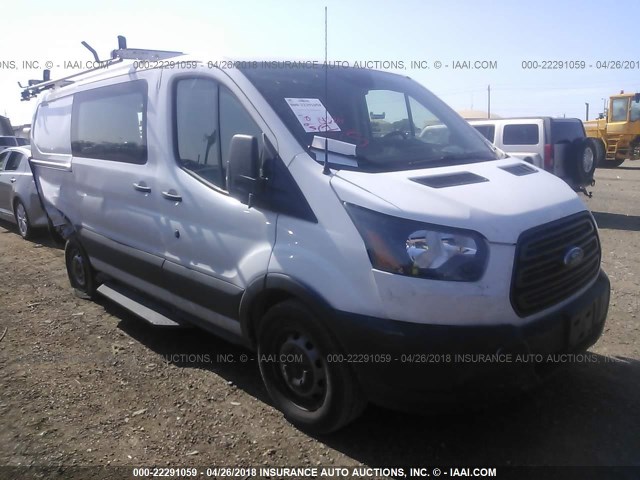 1FTYE1YM2HKB53464 - 2017 FORD TRANSIT T-150 WHITE photo 1