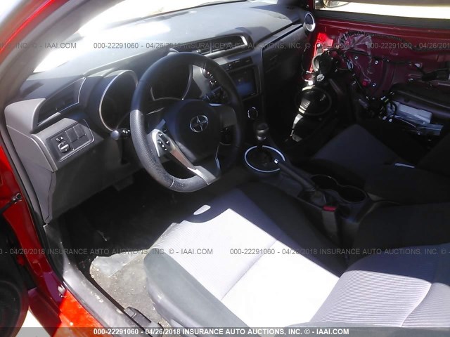 JTKJF5C70GJ022263 - 2016 TOYOTA SCION TC 红色 照片 5
