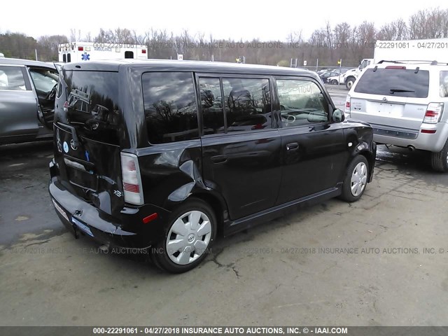 JTLKT324164102348 - 2006 TOYOTA SCION XB 黑色 照片 4