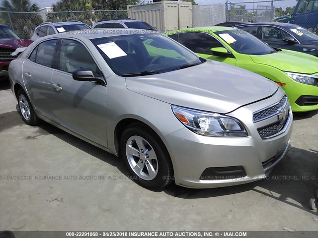 1G11B5SA3DF142212 - 2013 CHEVROLET MALIBU LS ოქროსფერი ფოტო 1