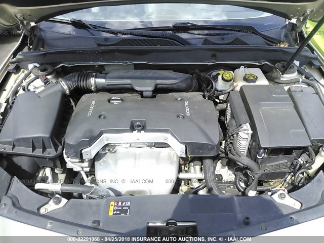 1G11B5SA3DF142212 - 2013 CHEVROLET MALIBU LS ოქროსფერი ფოტო 10