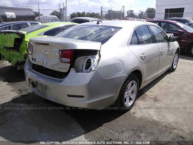1G11B5SA3DF142212 - 2013 CHEVROLET MALIBU LS ოქროსფერი ფოტო 4