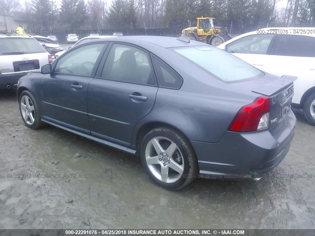 YV1MH672992462704 - 2009 VOLVO S40 T5 GRAY photo 3