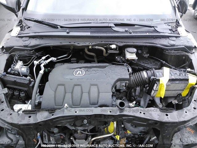 5J8TB4H52FL003778 - 2015 ACURA RDX TECHNOLOGY BROWN photo 10