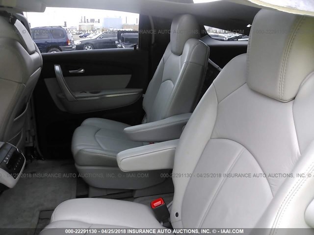 1GKEV23718J224724 - 2008 GMC ACADIA SLT-1 Czarny zdjęcie 8