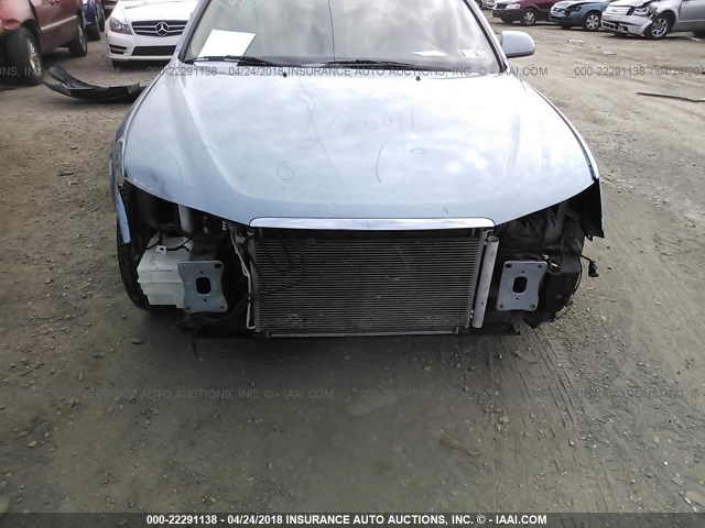 5NPET46C29H486655 - 2009 HYUNDAI SONATA GLS ლურჯი ფოტო 6