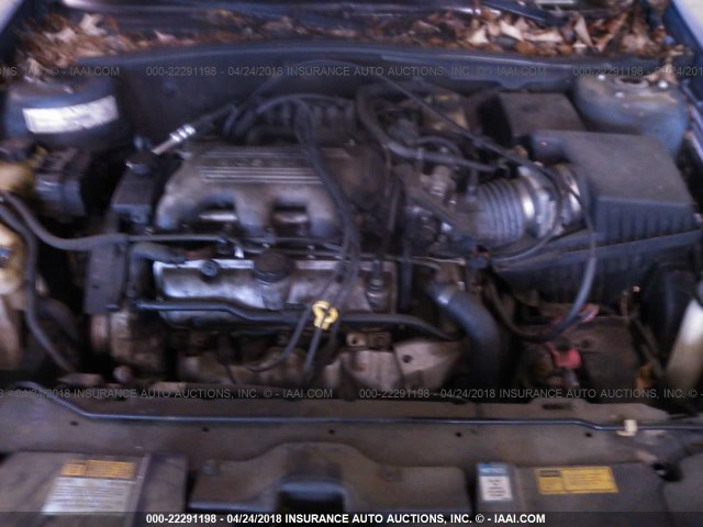 1G1NE52M7X6198502 - 1999 CHEVROLET MALIBU LS 蓝色 照片 10