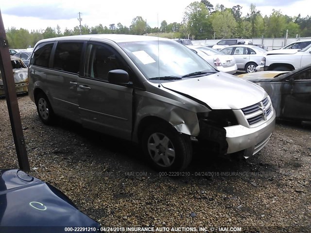 2D8HN44E09R636407 - 2009 DODGE GRAND CARAVAN SE GOLD photo 1