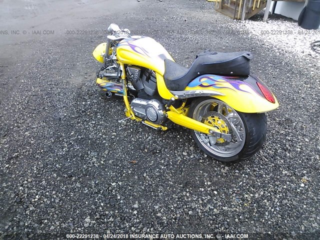 5VPXB26D673008290 - 2007 VICTORY MOTORCYCLES VEGAS JACKPOT 黄色 照片 3