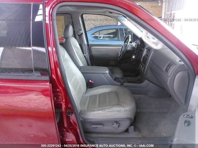 1FMZU73K74ZA56242 - 2004 FORD EXPLORER XLT/XLT SPORT/NBX RED photo 5