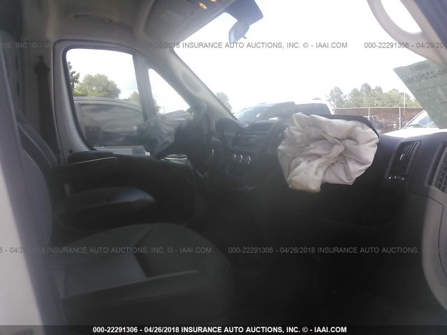 3C6TRVAG0HE552636 - 2017 RAM PROMASTER 1500 1500 STANDARD WHITE photo 5