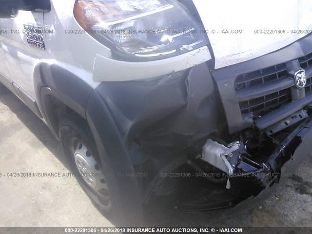3C6TRVAG0HE552636 - 2017 RAM PROMASTER 1500 1500 STANDARD WHITE photo 6
