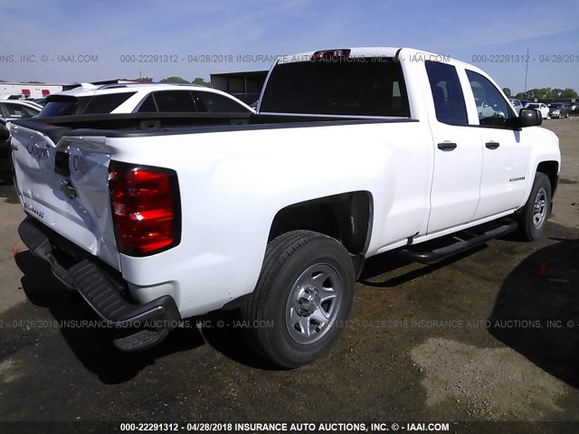 1GCRCNEC9GZ265973 - 2016 CHEVROLET SILVERADO C1500/C1500  LS WHITE photo 4