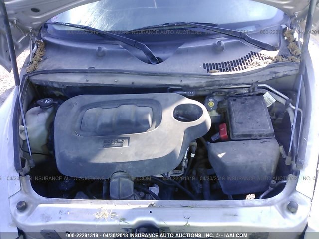 3GNCA13D18S677682 - 2008 CHEVROLET HHR LS SILVER photo 10